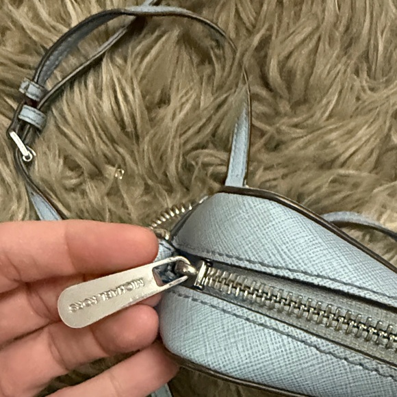 Michael Kors Sky Blue Crossbody Bag - Picture 7 of 15